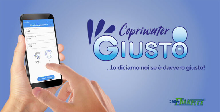 Copriwater Giusto, l’app per scegliere il tuo copri WC