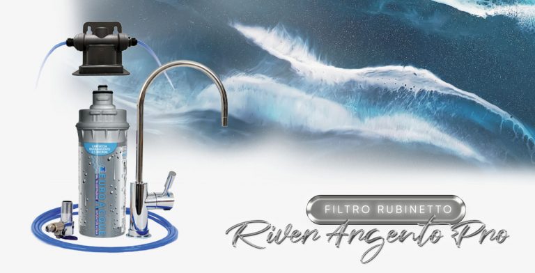 Filtro rubinetto River Argento Pro: che buona l’acqua del rubinetto!