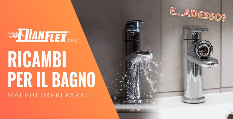 Ricambi bagno, la soluzione a portata di mano